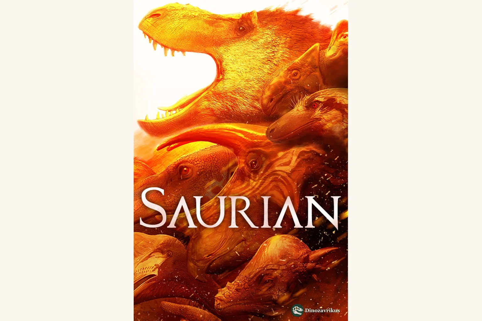 English cover artwork for Saurian (2017)