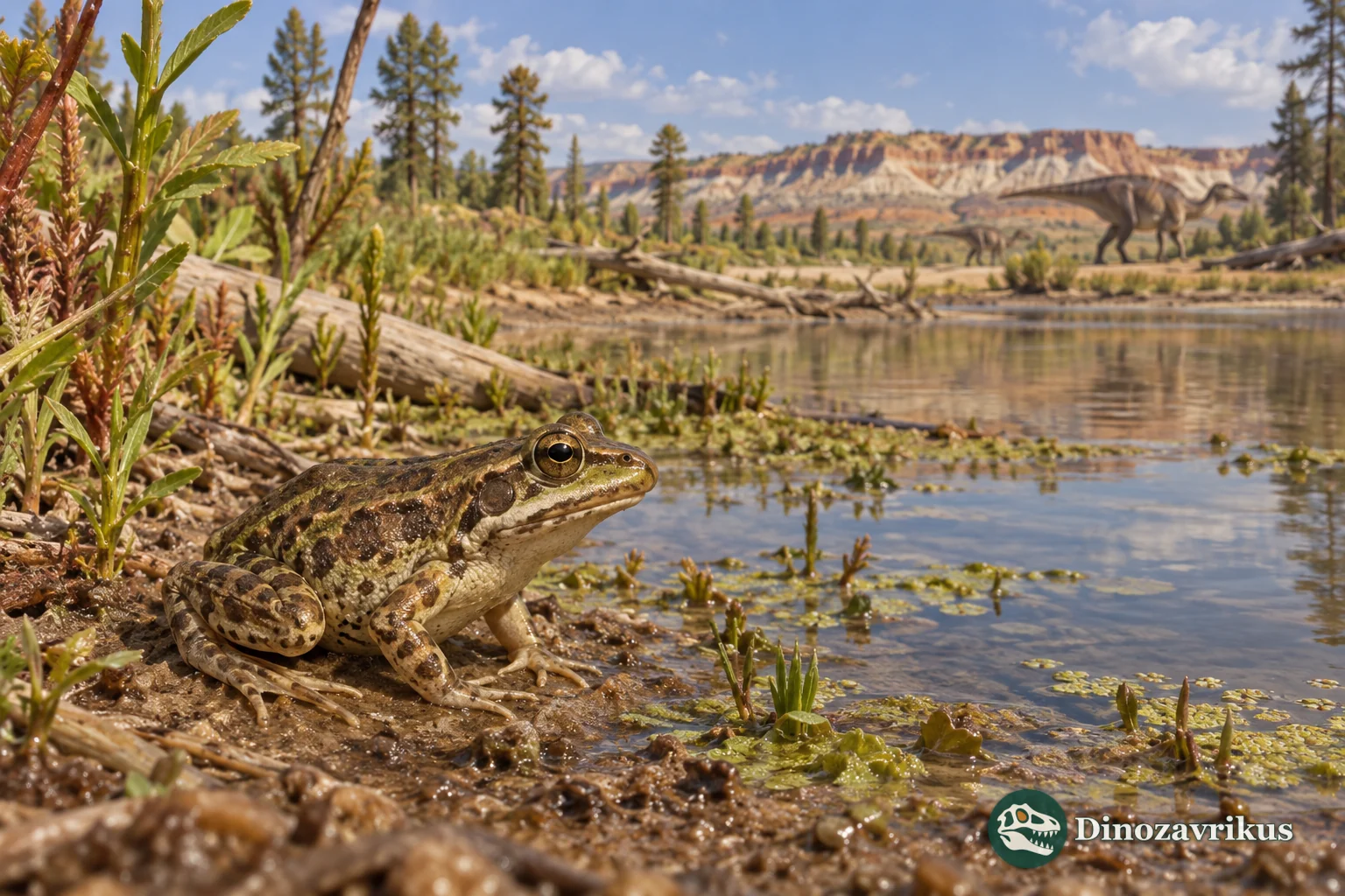 Scotiophryne in a Late Cretaceous North American wetland