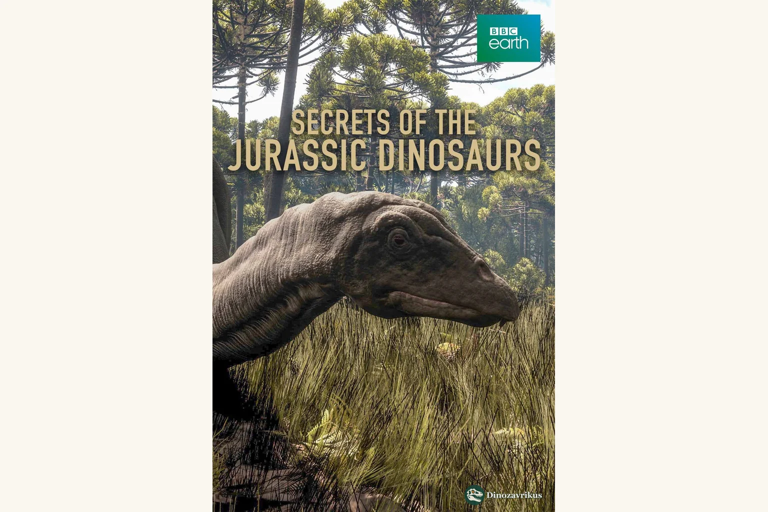 Poster artwork for Secrets of the Jurassic Dinosaurs
