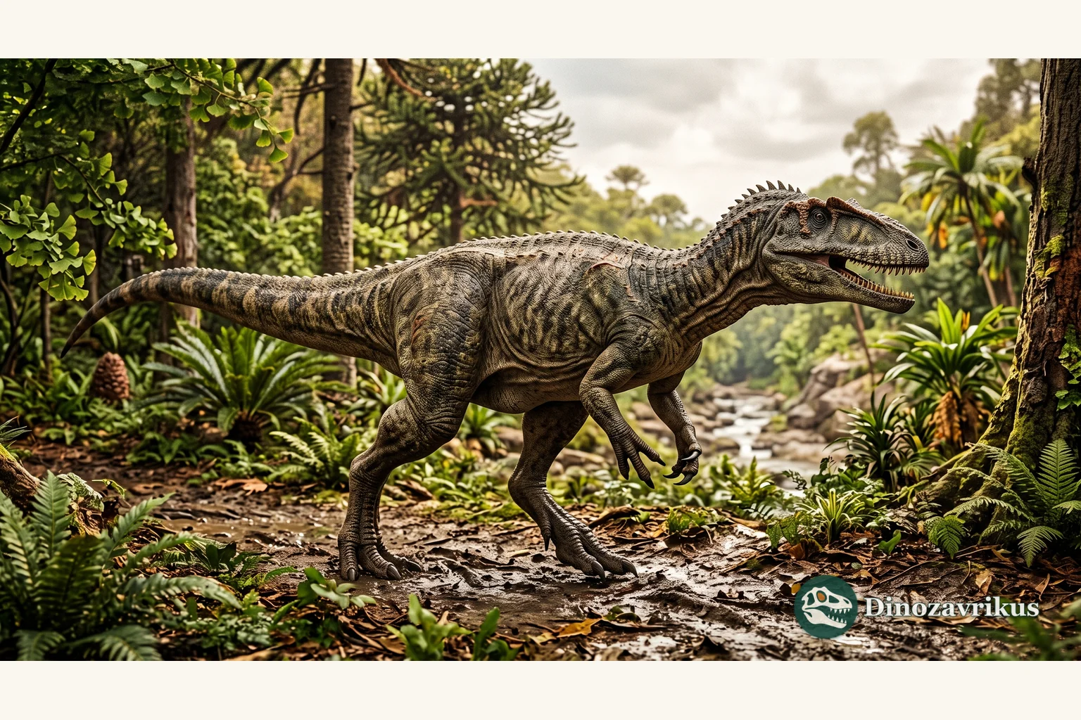 Scientific reconstruction of Shaochilong maortuensis in Cretaceous Inner Mongolia