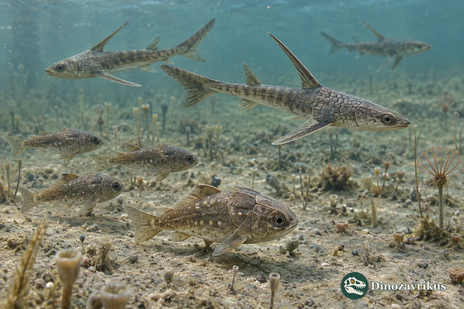 Small early Silurian jawed fishes in a shallow South China sea