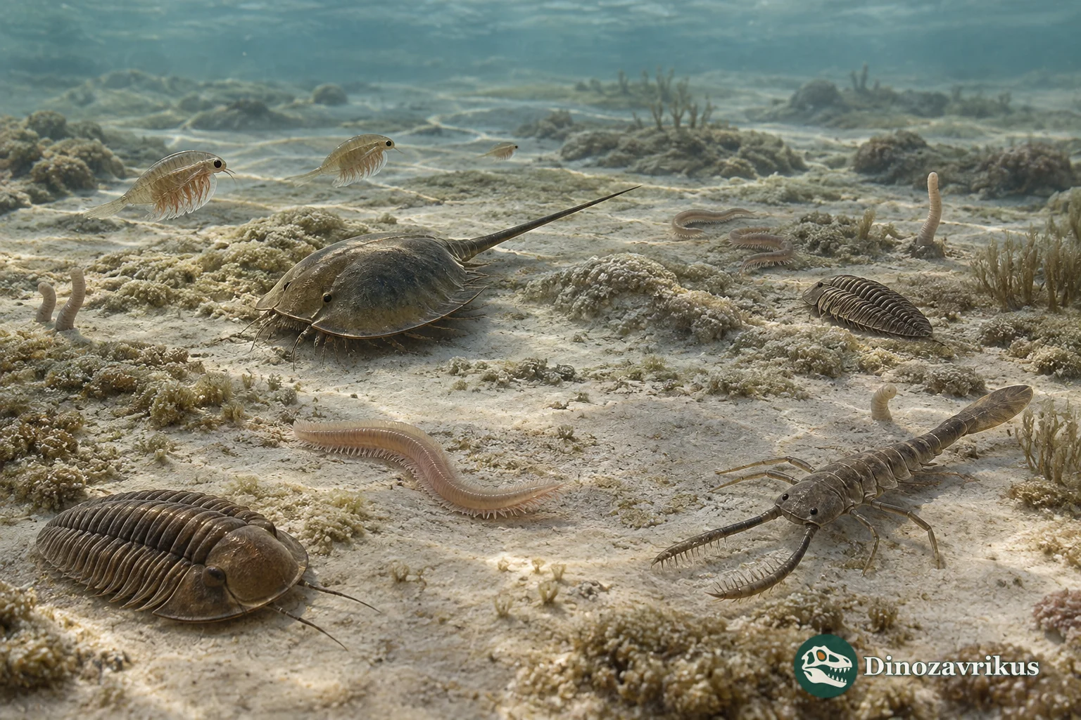 Small animals of the Waukesha Biota on an Early Silurian shallow basin floor