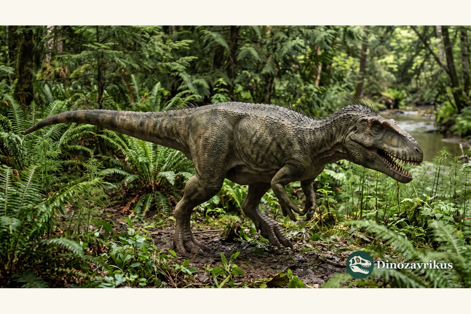 Silvisaurus condrayi reconstructed among Cretaceous coastal woodland in Kansas