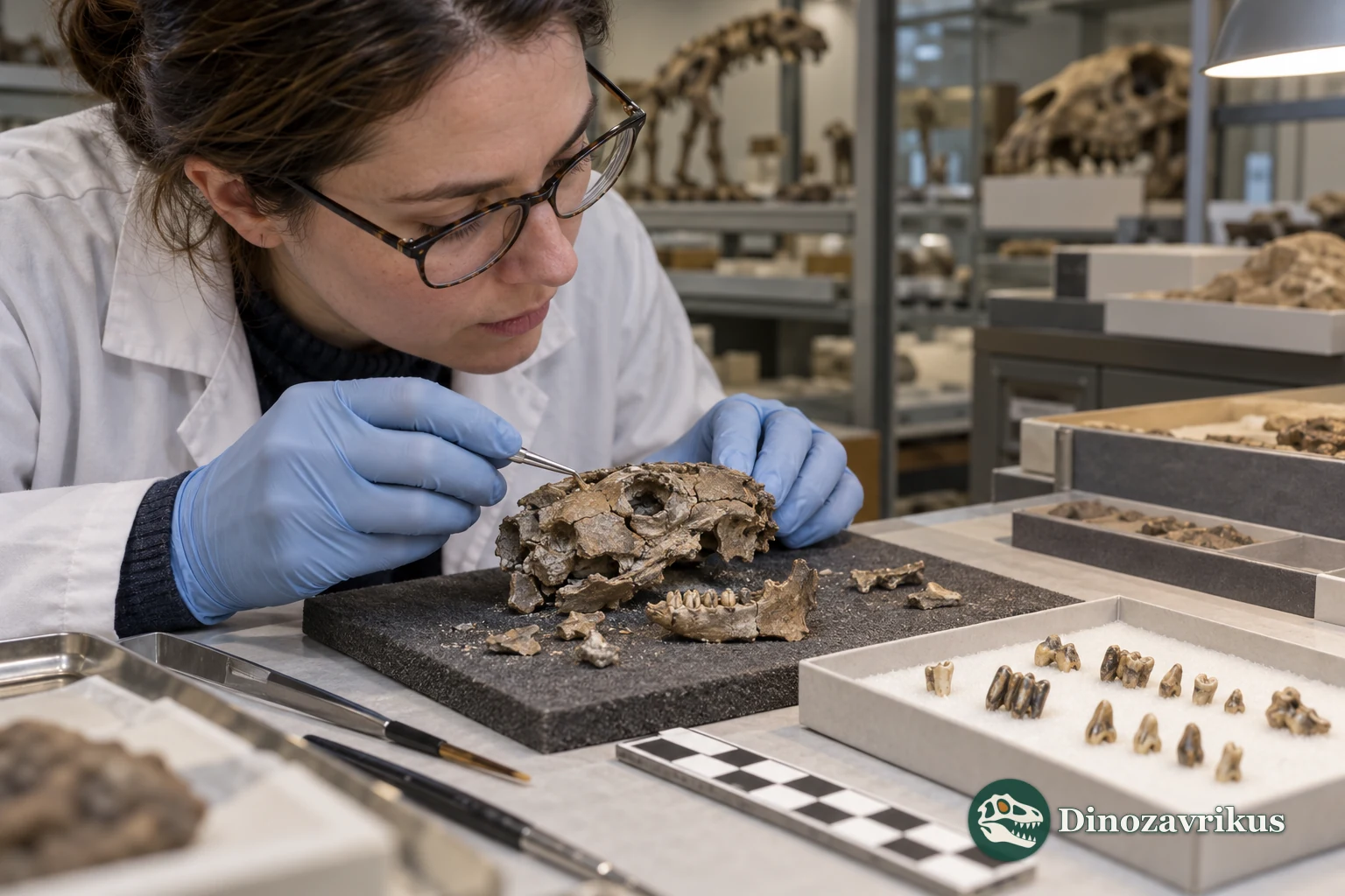 A crushed Eocene skull, scattered Oligocene teeth and a late Florida species document a rare North American lineage.