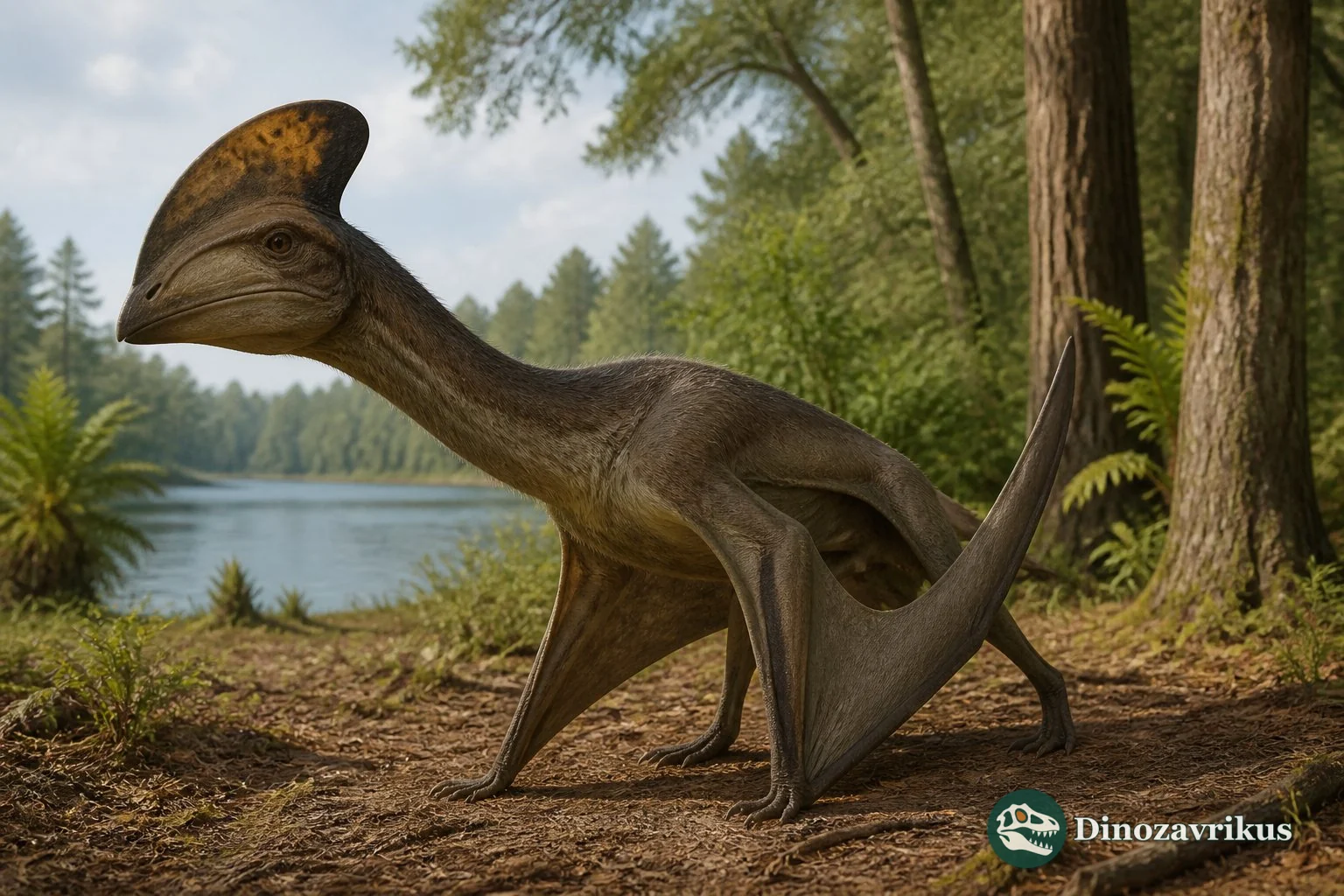 Sinopterus reconstructed among Early Cretaceous woodland in north-eastern China