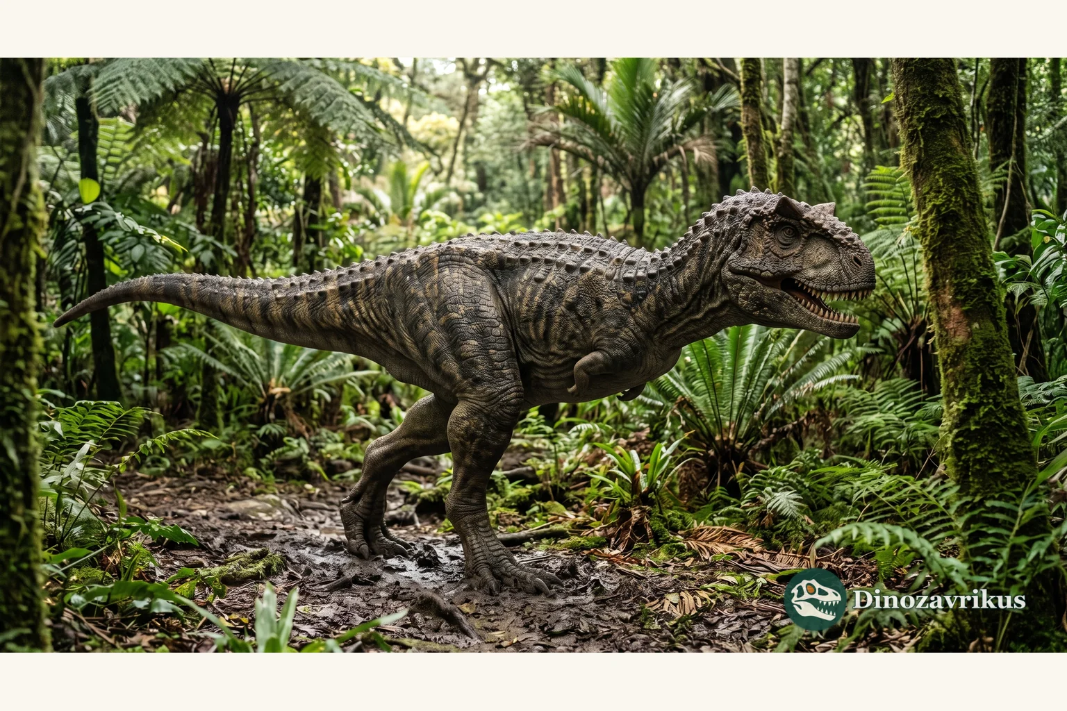 Skorpiovenator reconstructed in a Cretaceous Patagonian river valley