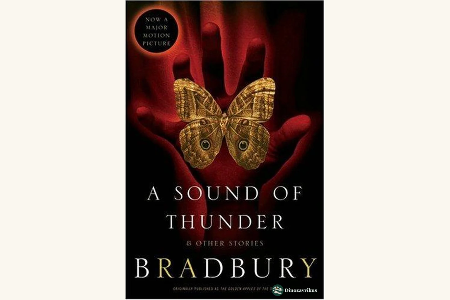English-language cover artwork for Ray Bradbury’s A Sound of Thunder