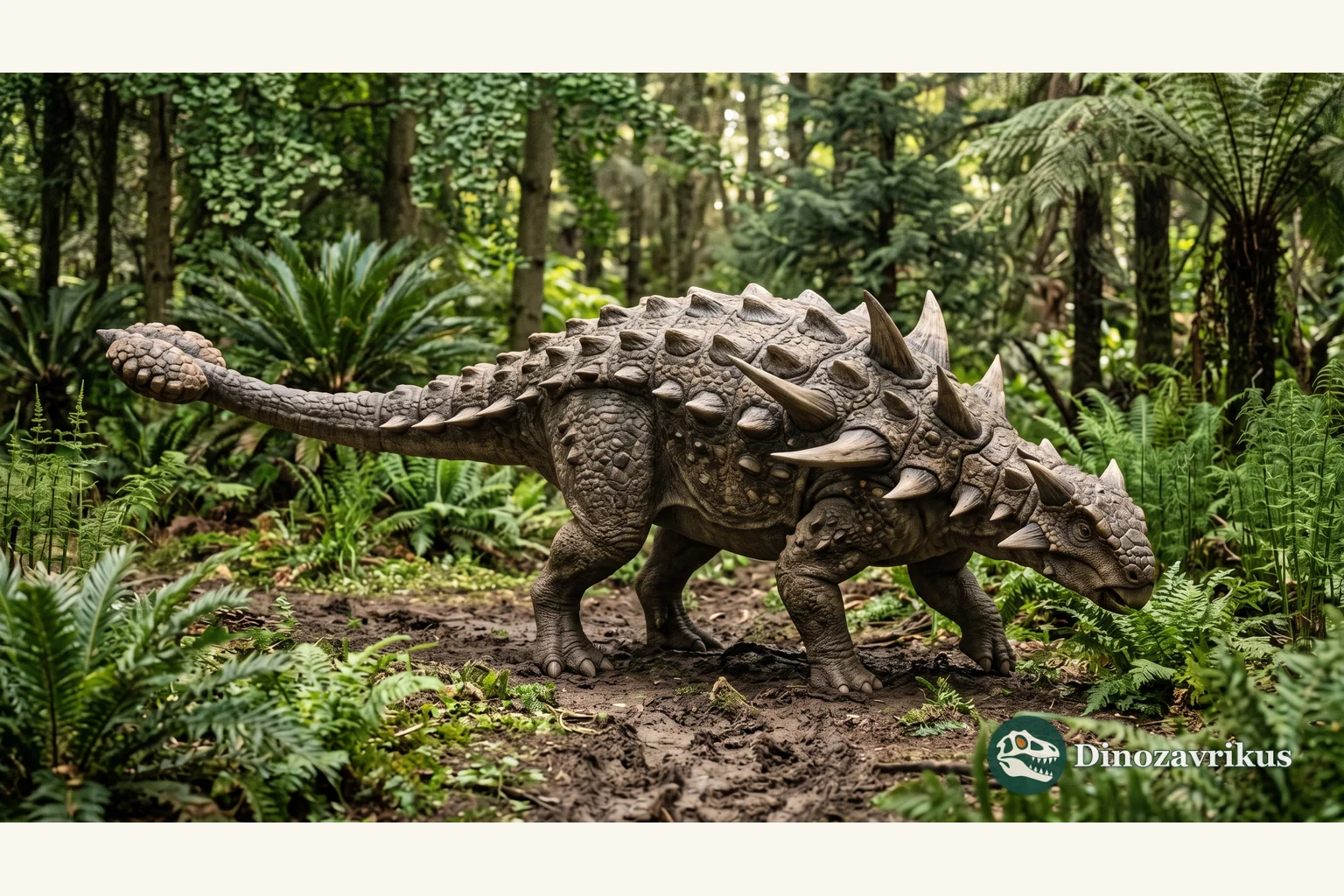 Spicomellus reconstructed in a Middle Jurassic Moroccan landscape