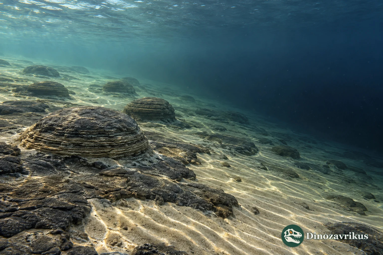 An illuminated shelf above anoxic Statherian deep water