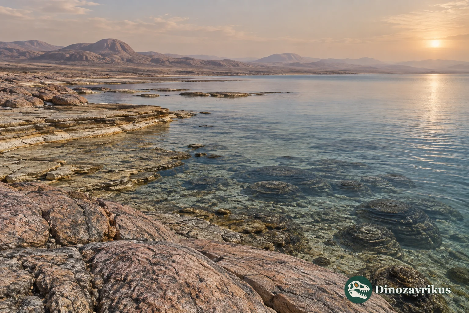 Shallow sea beside an ancient stable craton during the Statherian Period