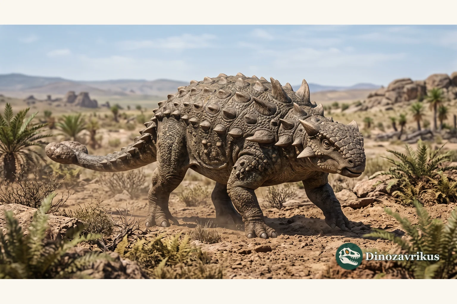 Tarchia reconstructed on a Late Cretaceous floodplain in the Gobi Basin