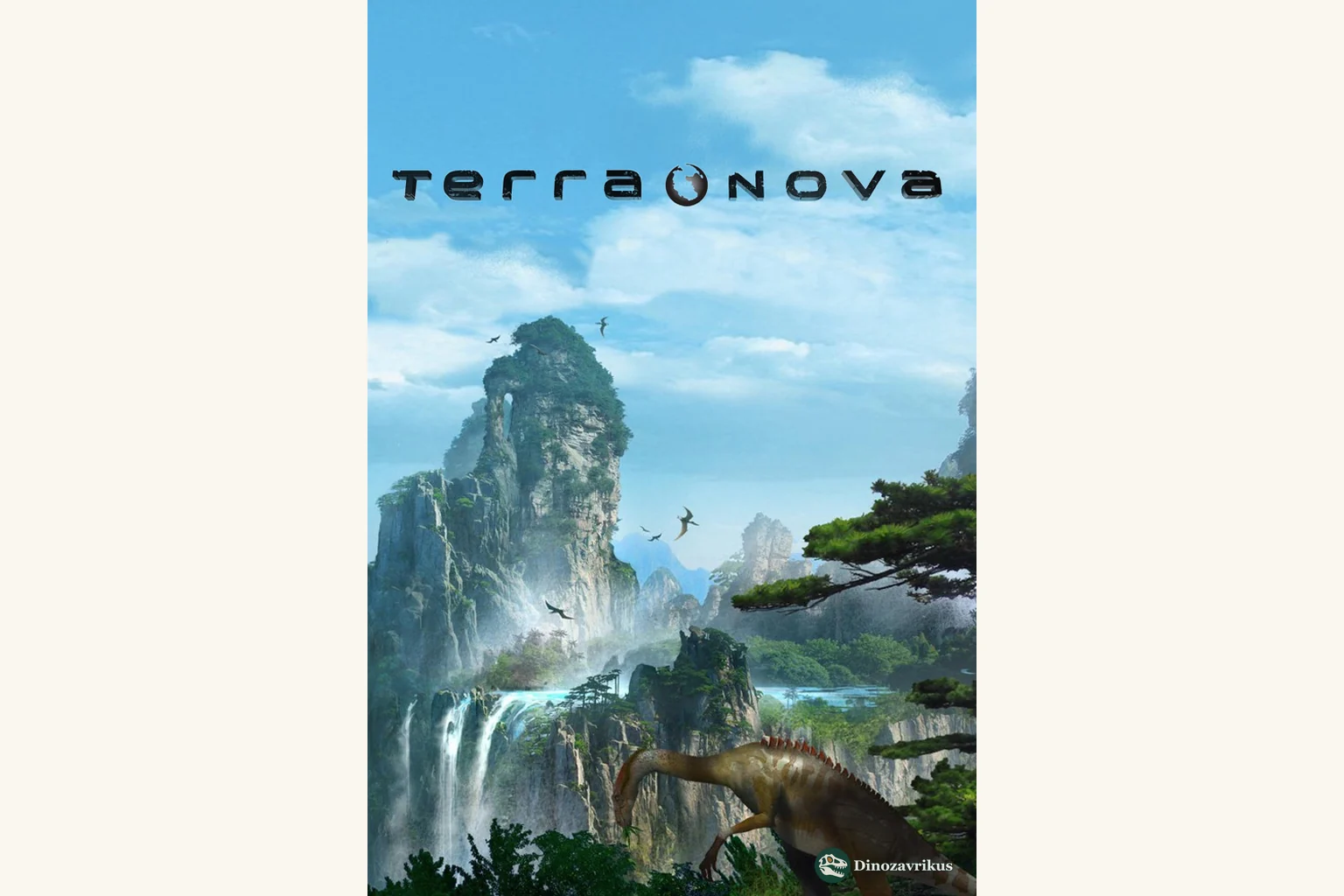 Clean English cover artwork for the Terra Nova television series