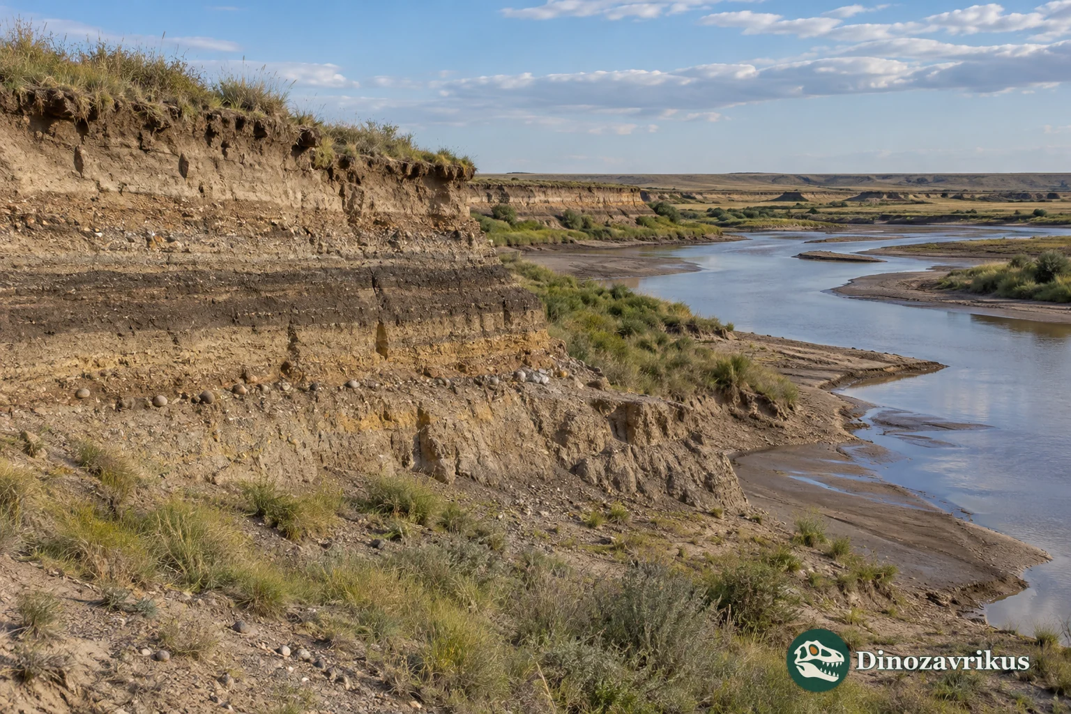Interpretive river deposits in the Pleistocene Pampas