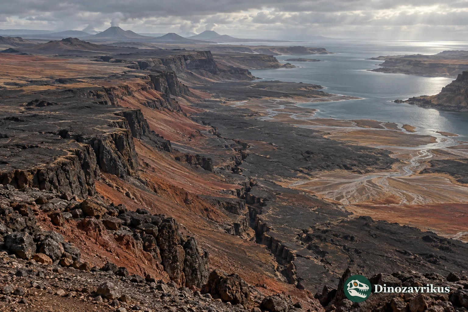 Rift valley and young marine basin during breakup of Rodinia