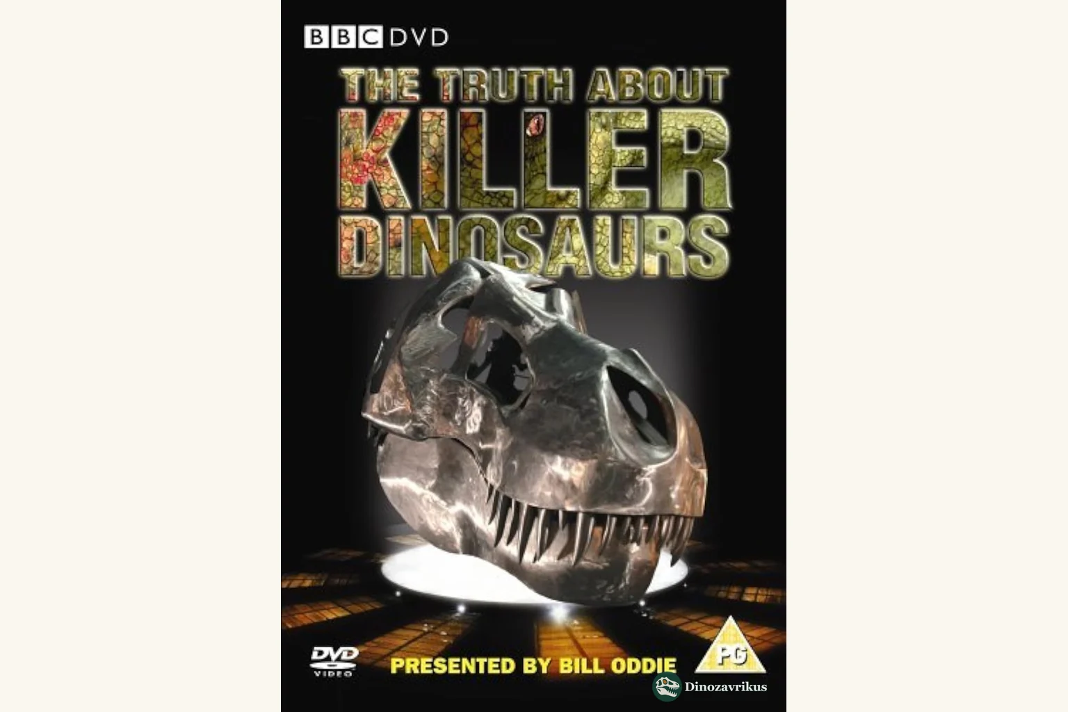 English cover artwork for The Truth About Killer Dinosaurs