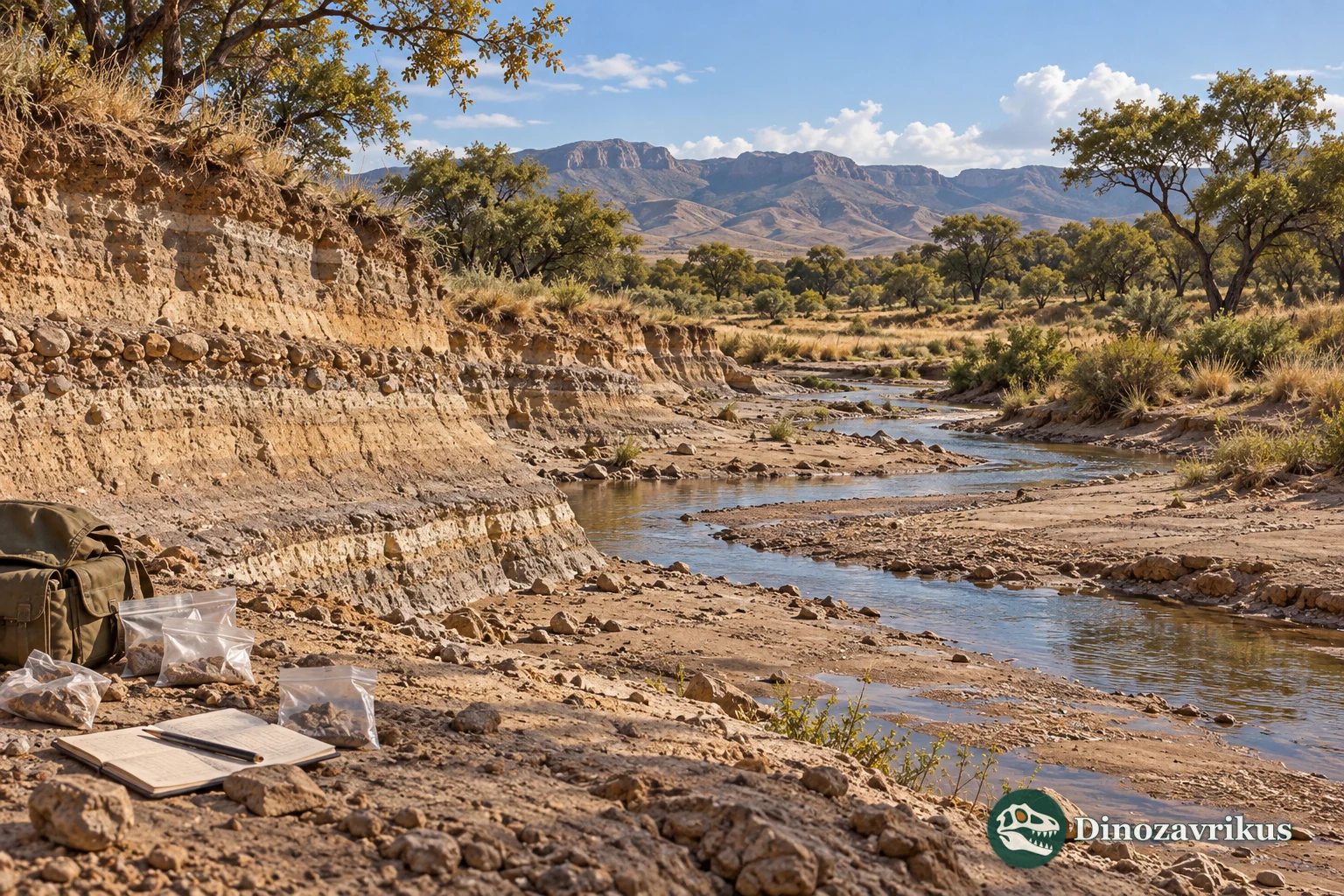 Interpretive late Miocene Argentine sedimentary landscape