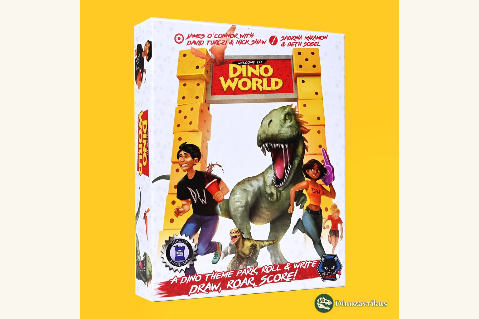 English cover artwork for Welcome to Dino World